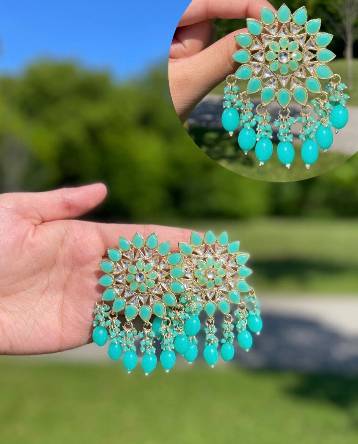 ✨Kundan Stud Earring✨