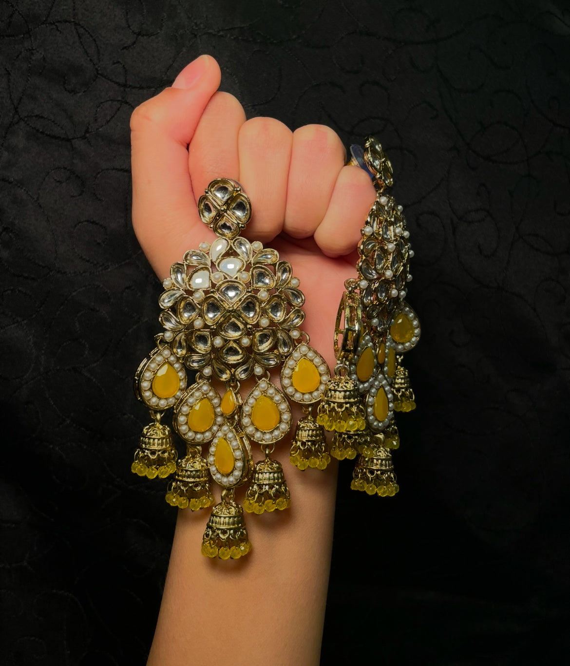 Kundan Statement Earrings
