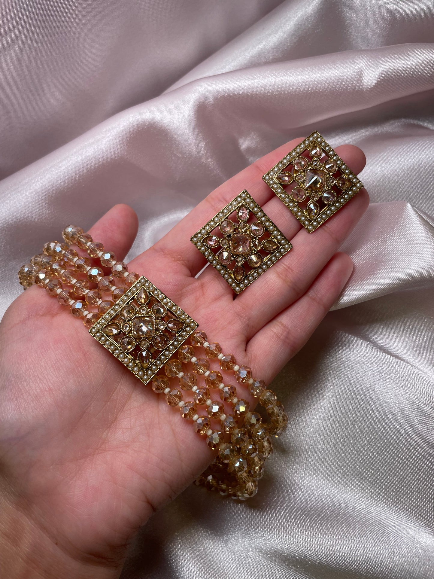 ✨Polki Choker & Stud Set✨