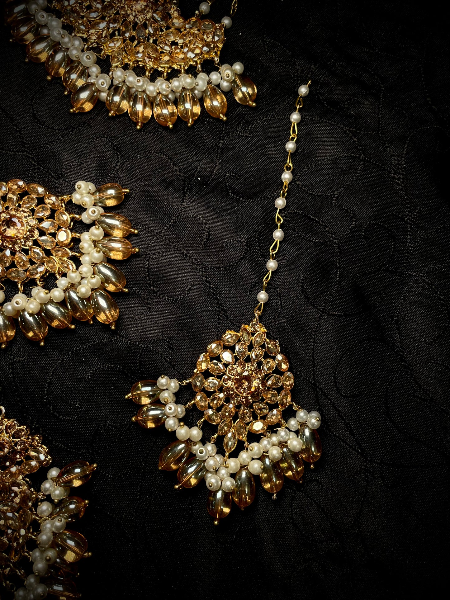 ✨Pakistani Zircon Bridal Choker & Maala Set✨