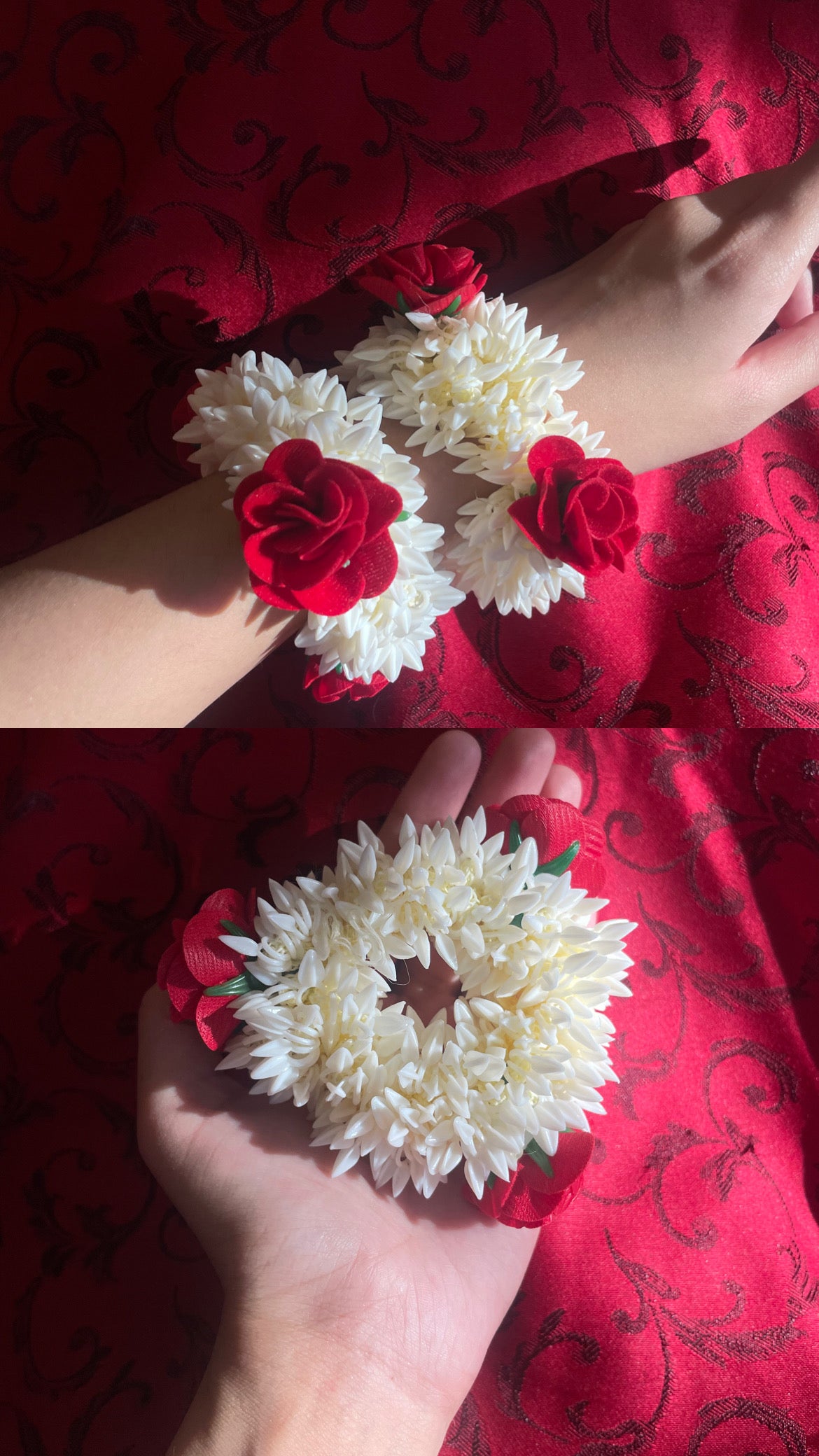 ✨Gajra Scrunchies (Jasmine Scented)✨