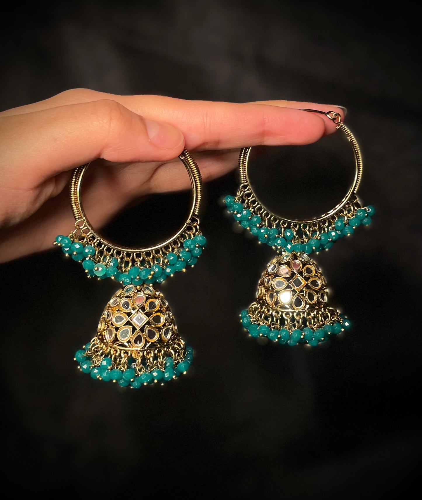 Full Mirror Hoop Jumke