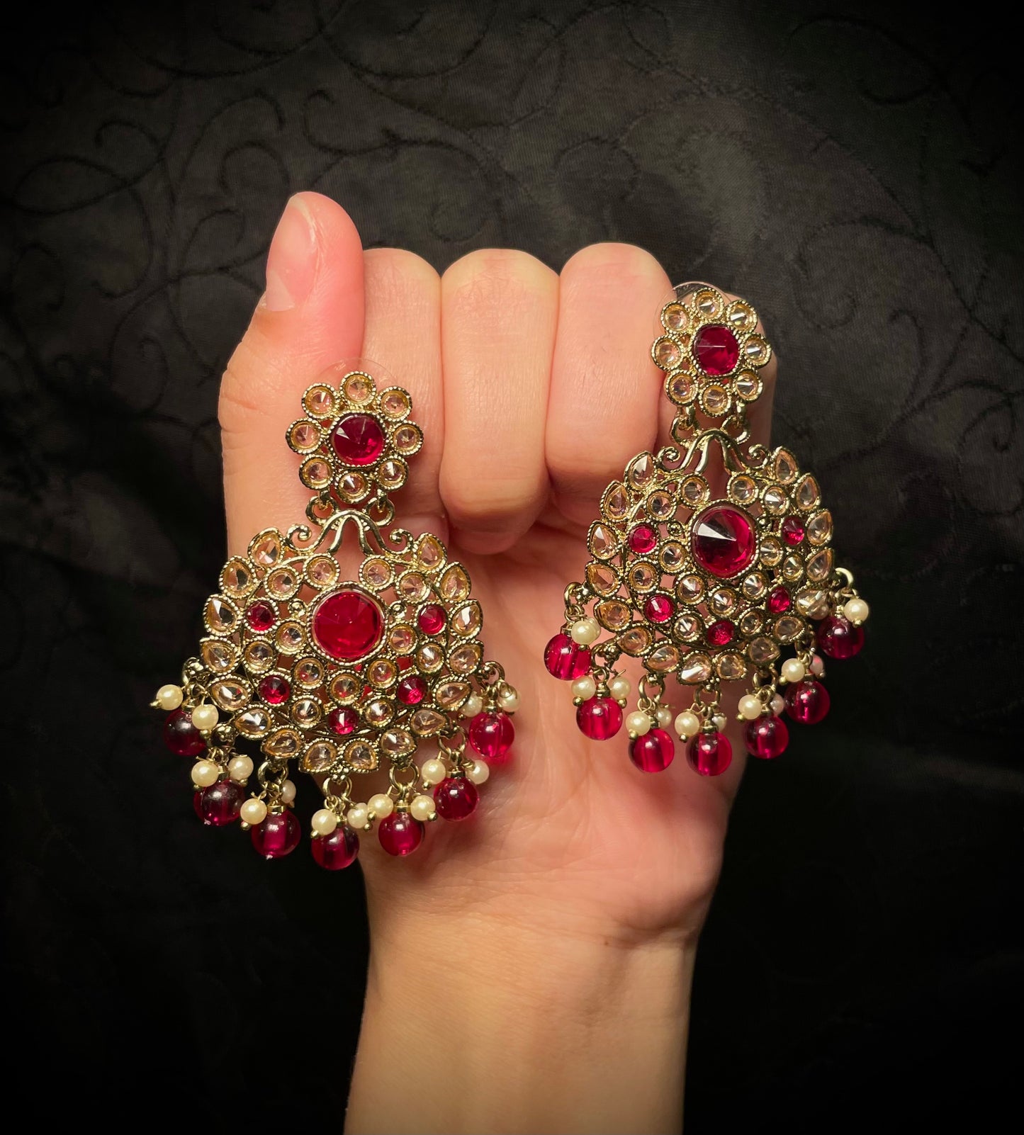 Polki Earrings