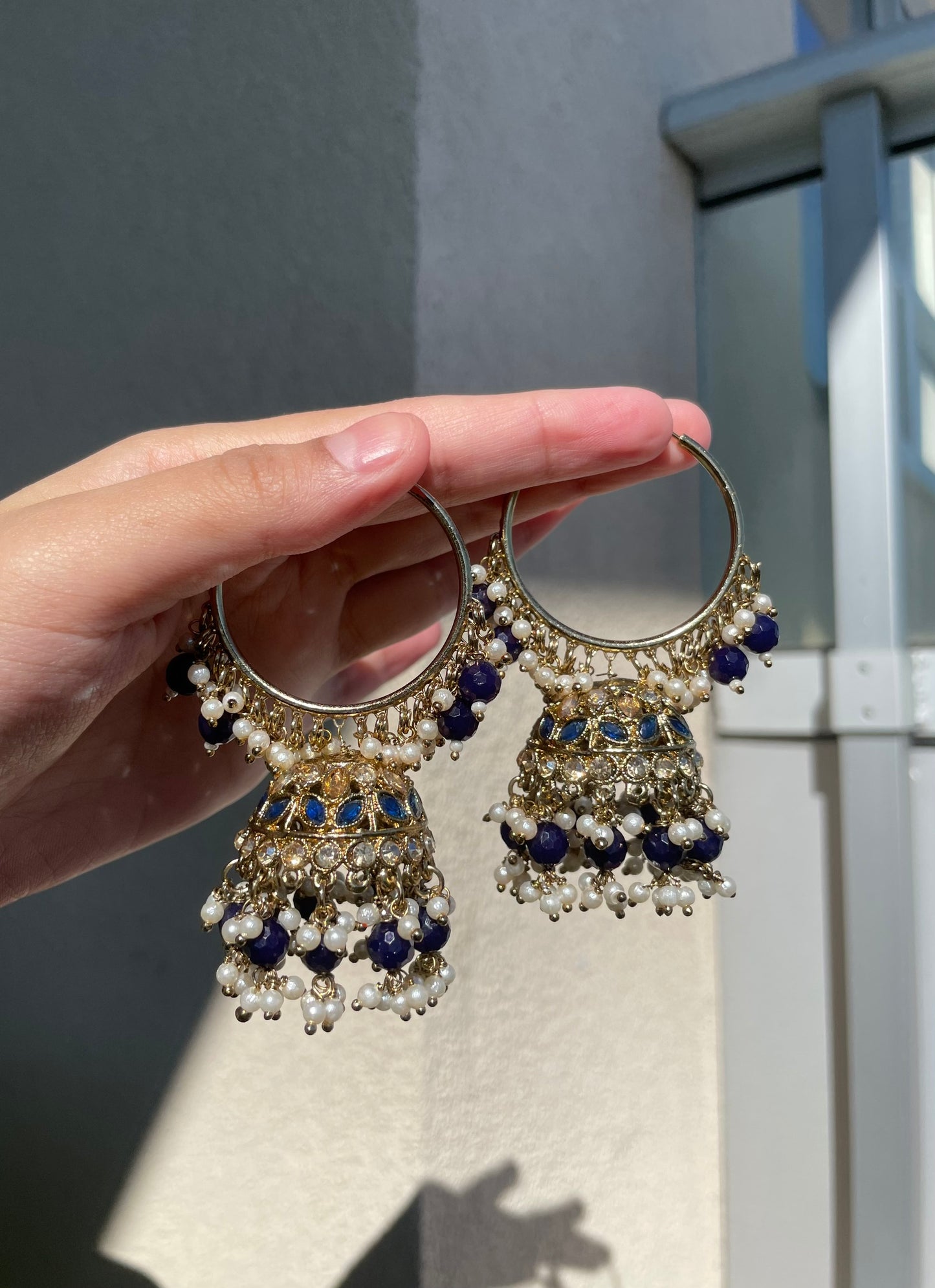 ✨Indian Polki Hoop Jumke✨