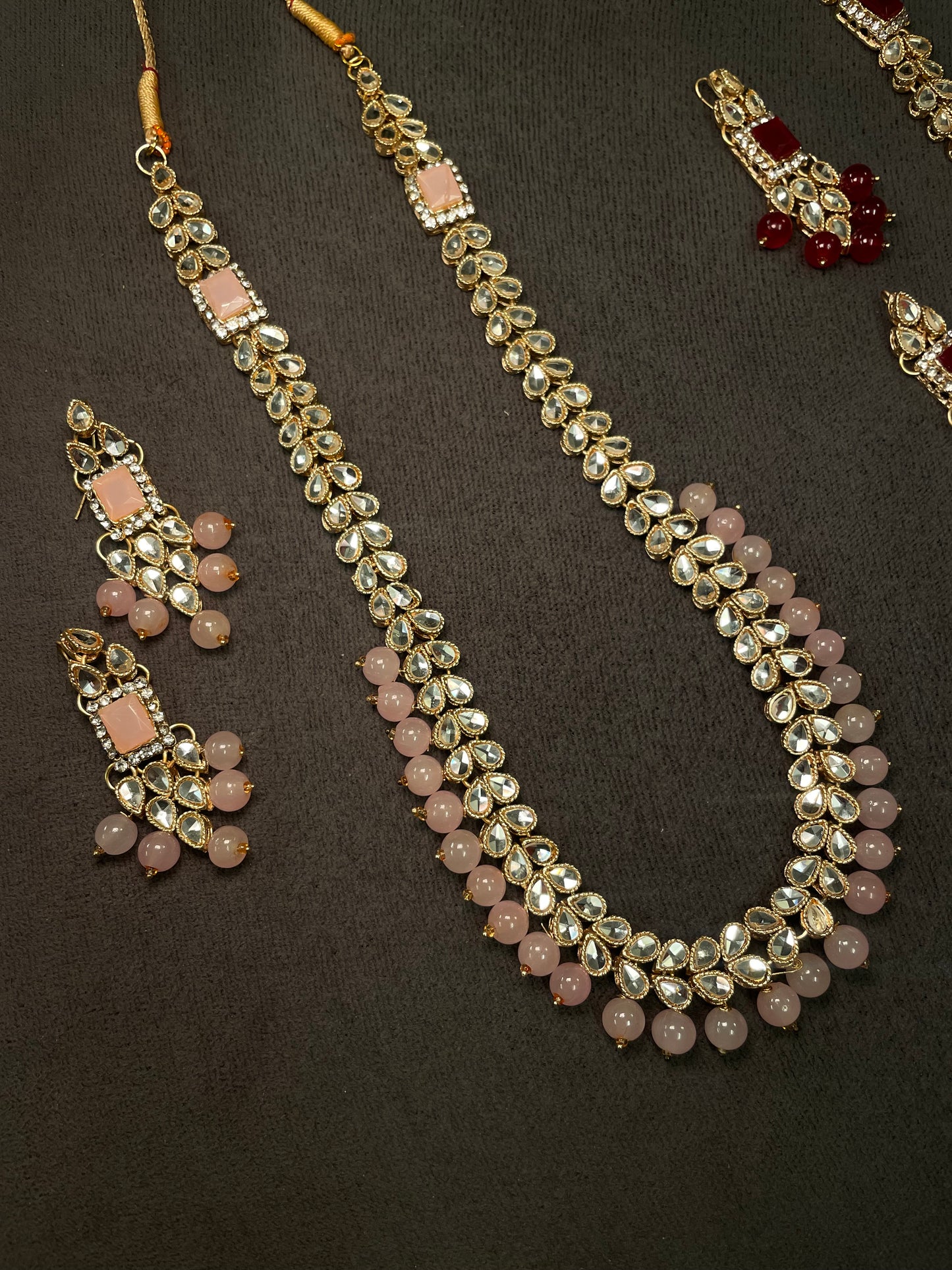 Long Maala Mirror Sets