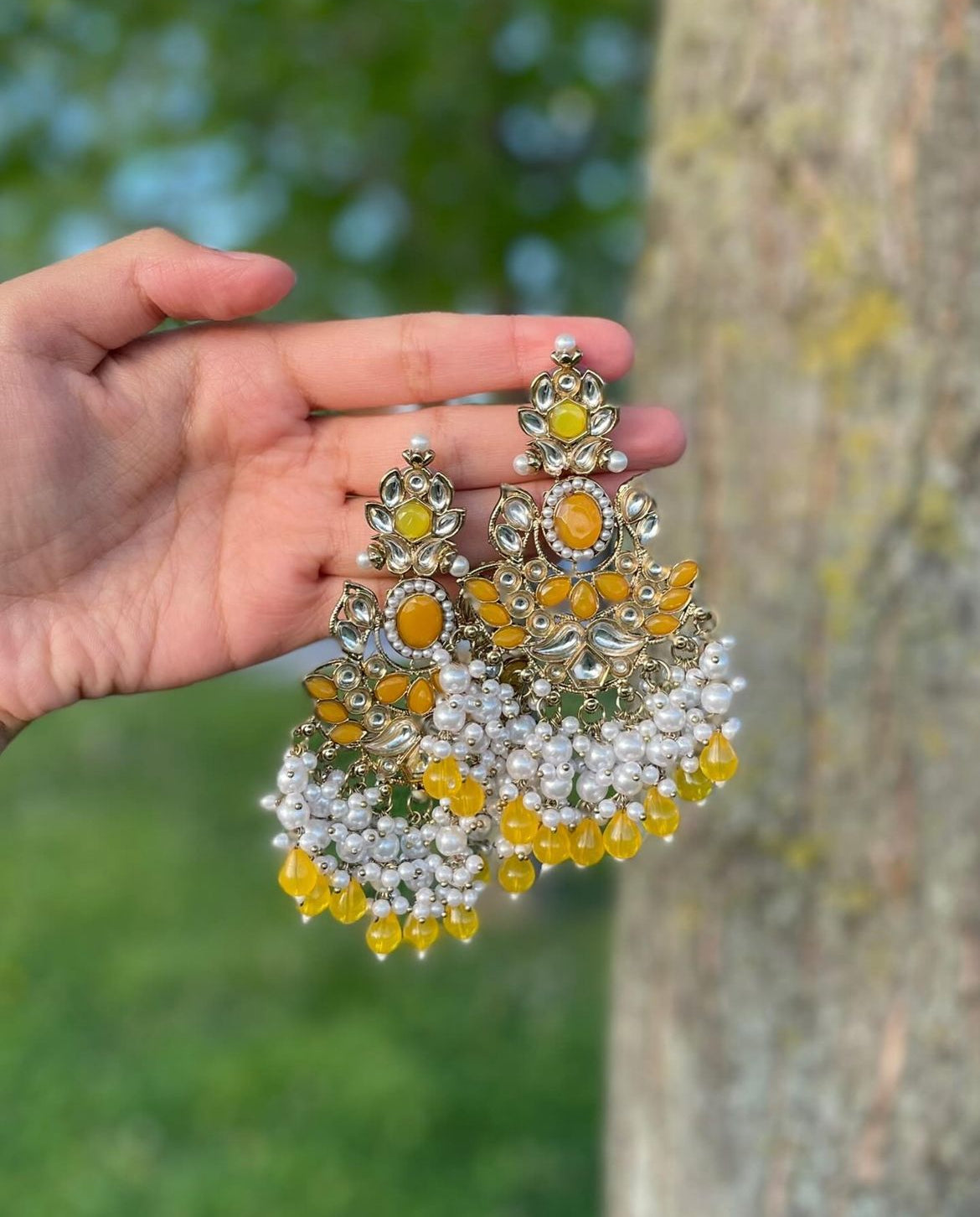 ✨Kundan Chandelier Style Earrings✨