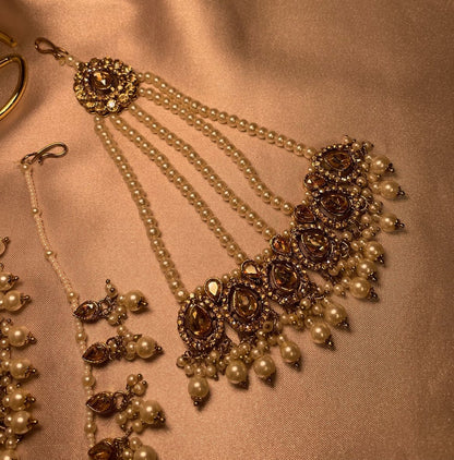 ✨Indian Bridal sets with Detachable Saharay✨