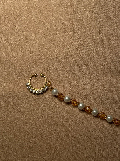 ✨Mini Nose Ring w/Chain✨