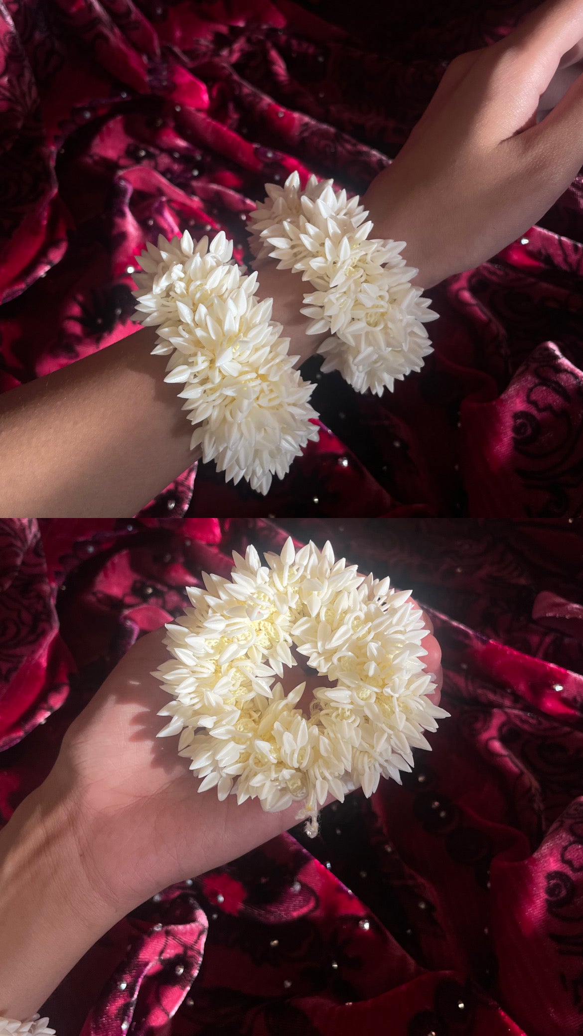 ✨Gajra Scrunchies (Jasmine Scented)✨