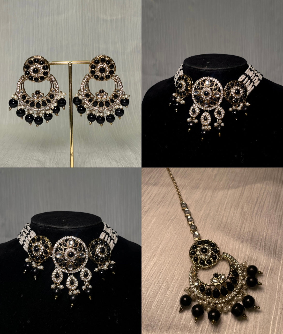 ✨Pearl Kundan Choker Sets✨