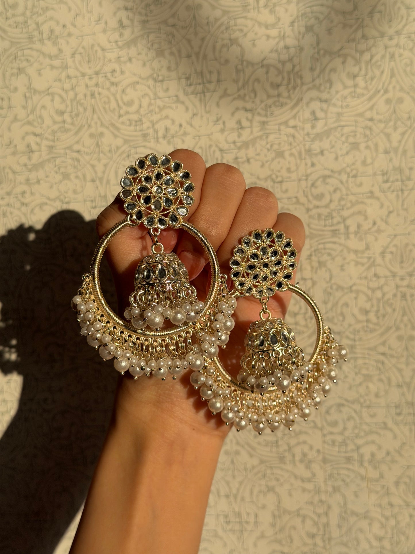 Mirror Jumka Chandbali