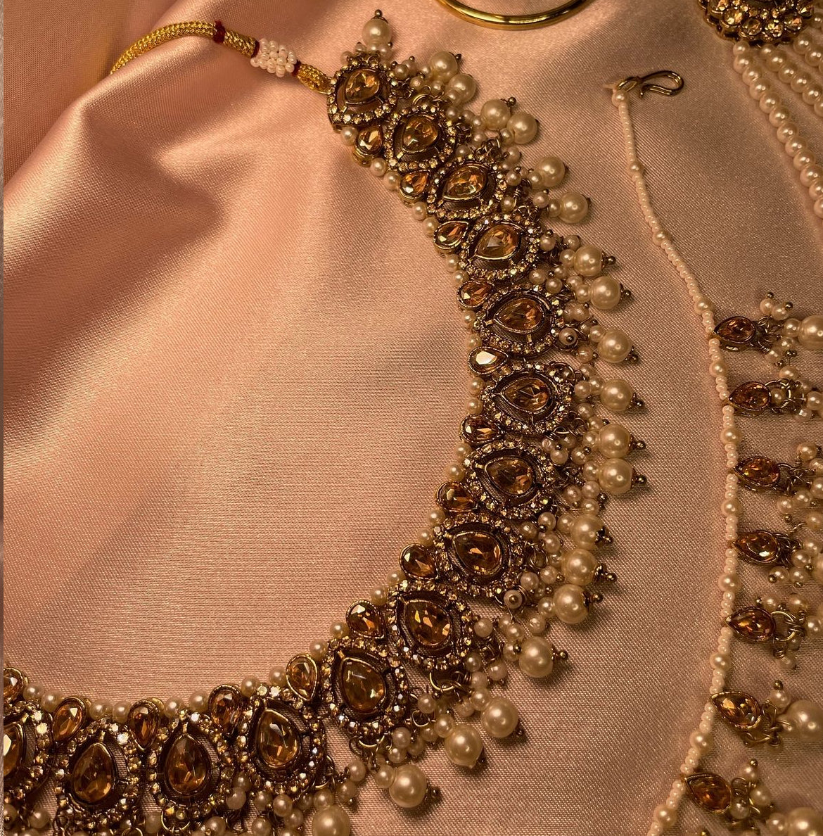 ✨Indian Bridal sets with Detachable Saharay✨