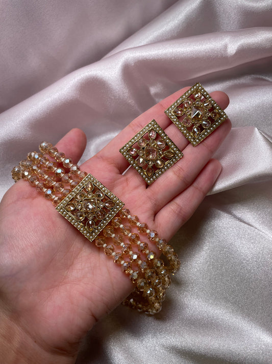 ✨Polki Choker & Stud Set✨