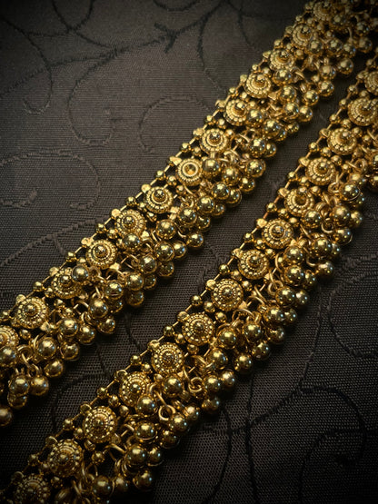 Indian Style Oxidize Anklets