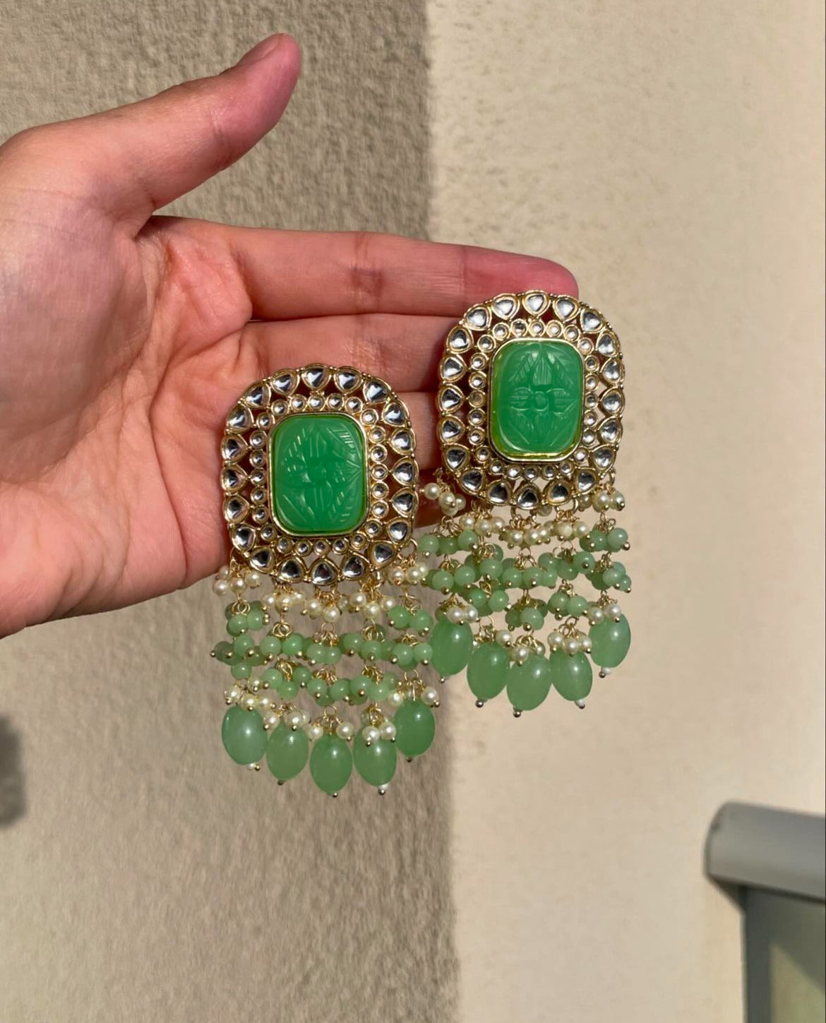 ✨Kundan Stud Style Earrings✨