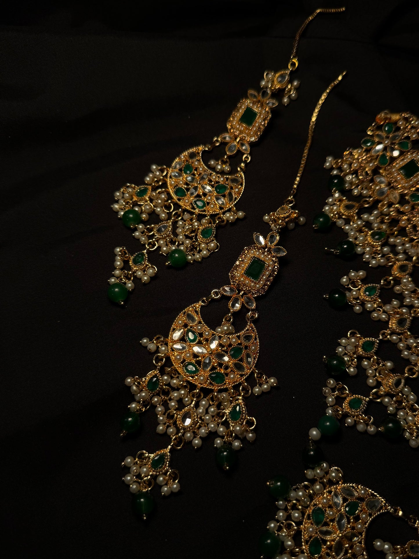 Pakistani Mirror V Choker Bridal Set
