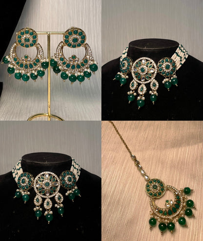 ✨Pearl Kundan Choker Sets✨