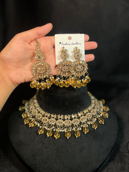 Stone Necklace Set