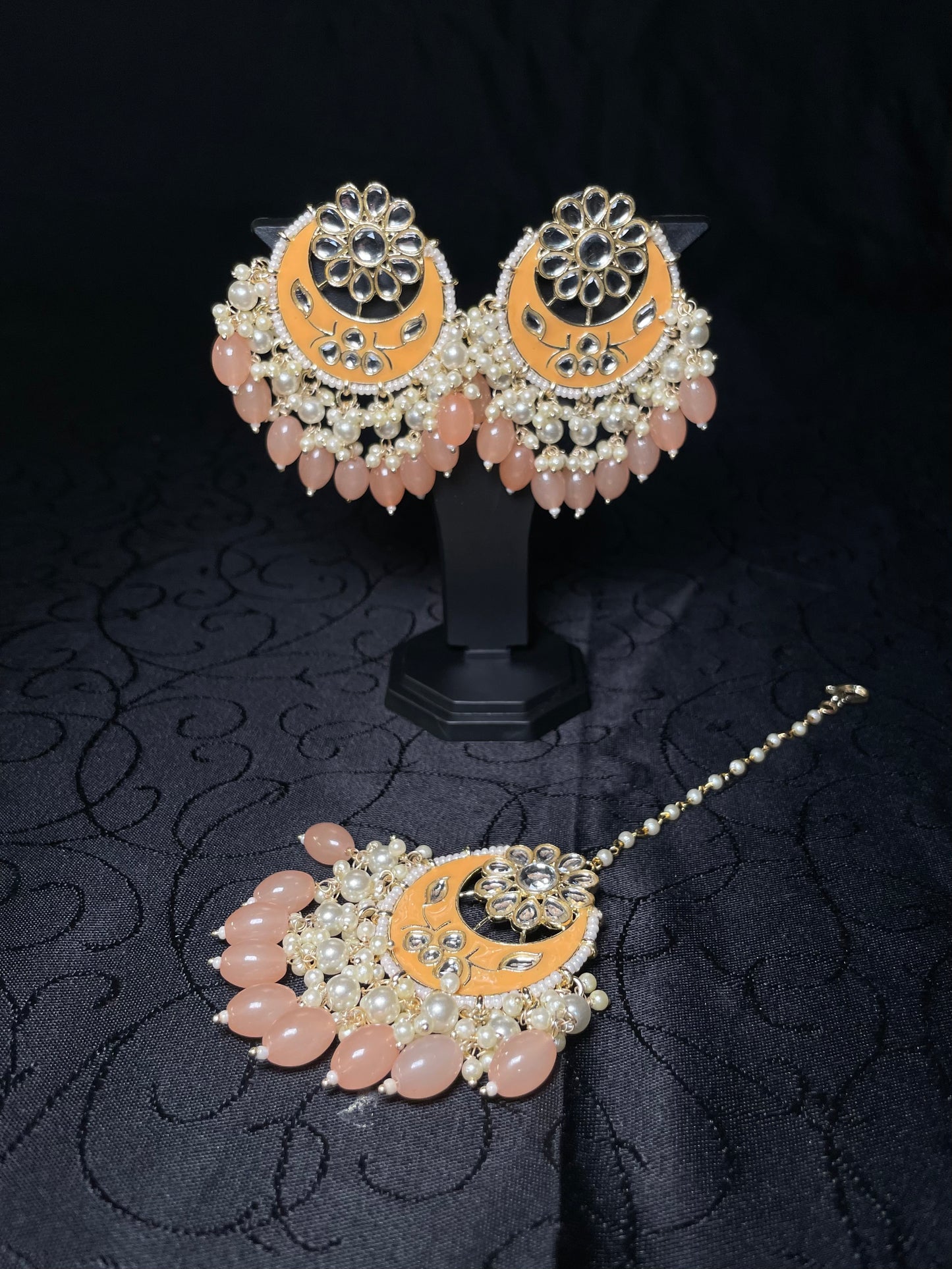 ✨Meenakari Kundan Tikka Set✨