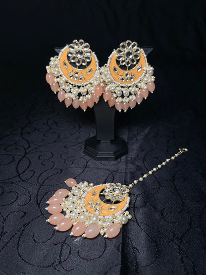 ✨Meenakari Kundan Tikka Set✨