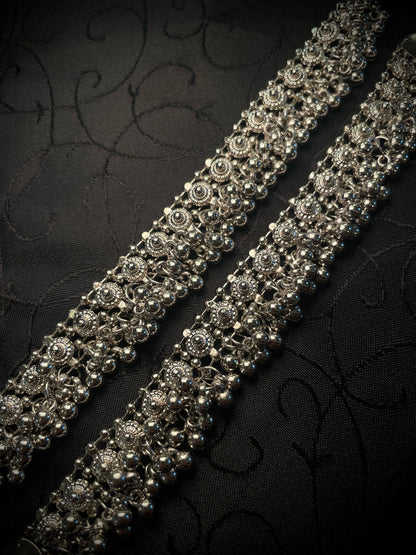 Indian Style Oxidize Anklets