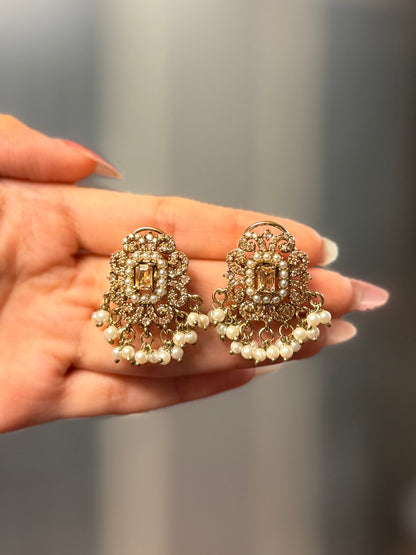 AD Stud Earrings