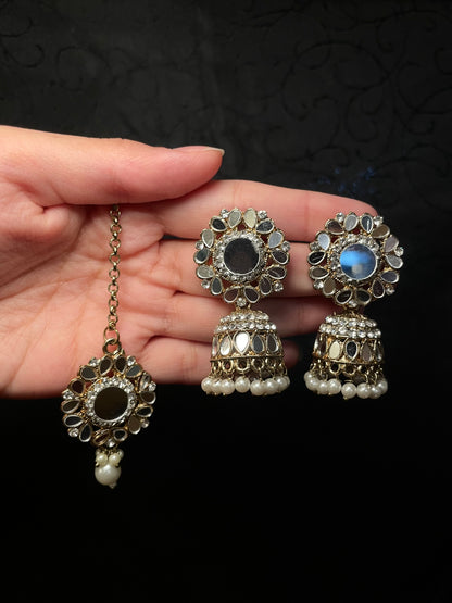 Mirror Jumka Tikka Sets