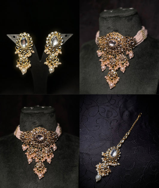 ✨Pachi Kundan Pearl Choker Sets✨