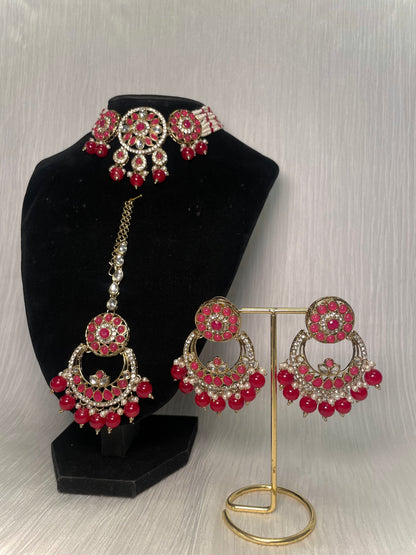 ✨Pearl Kundan Choker Sets✨