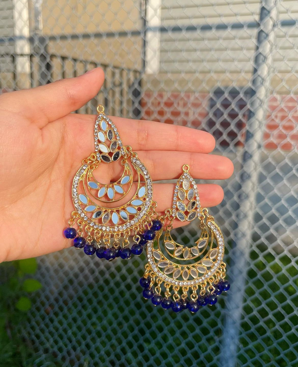 ✨Pakistani Mirror Earrings✨