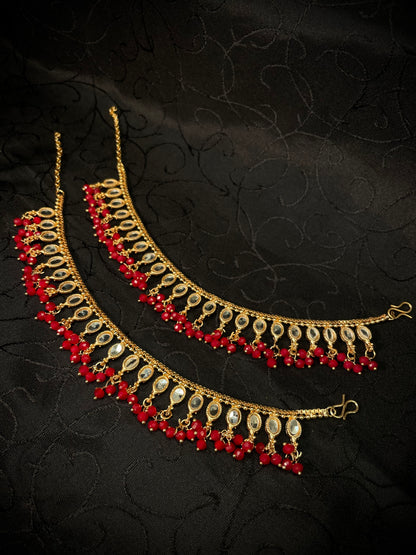Pakistani Mirror Anklets