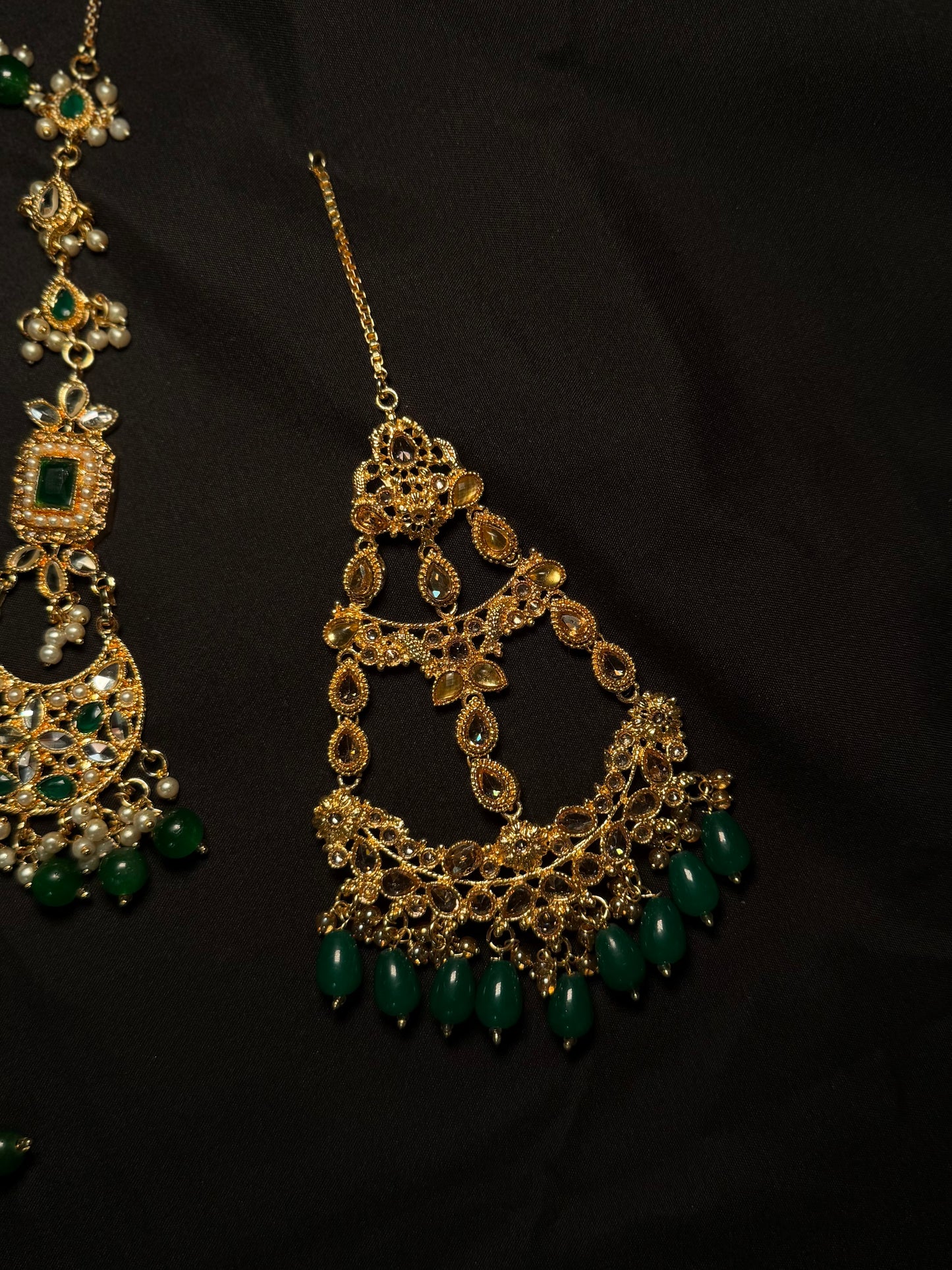 Pakistani Mirror V Choker Bridal Set