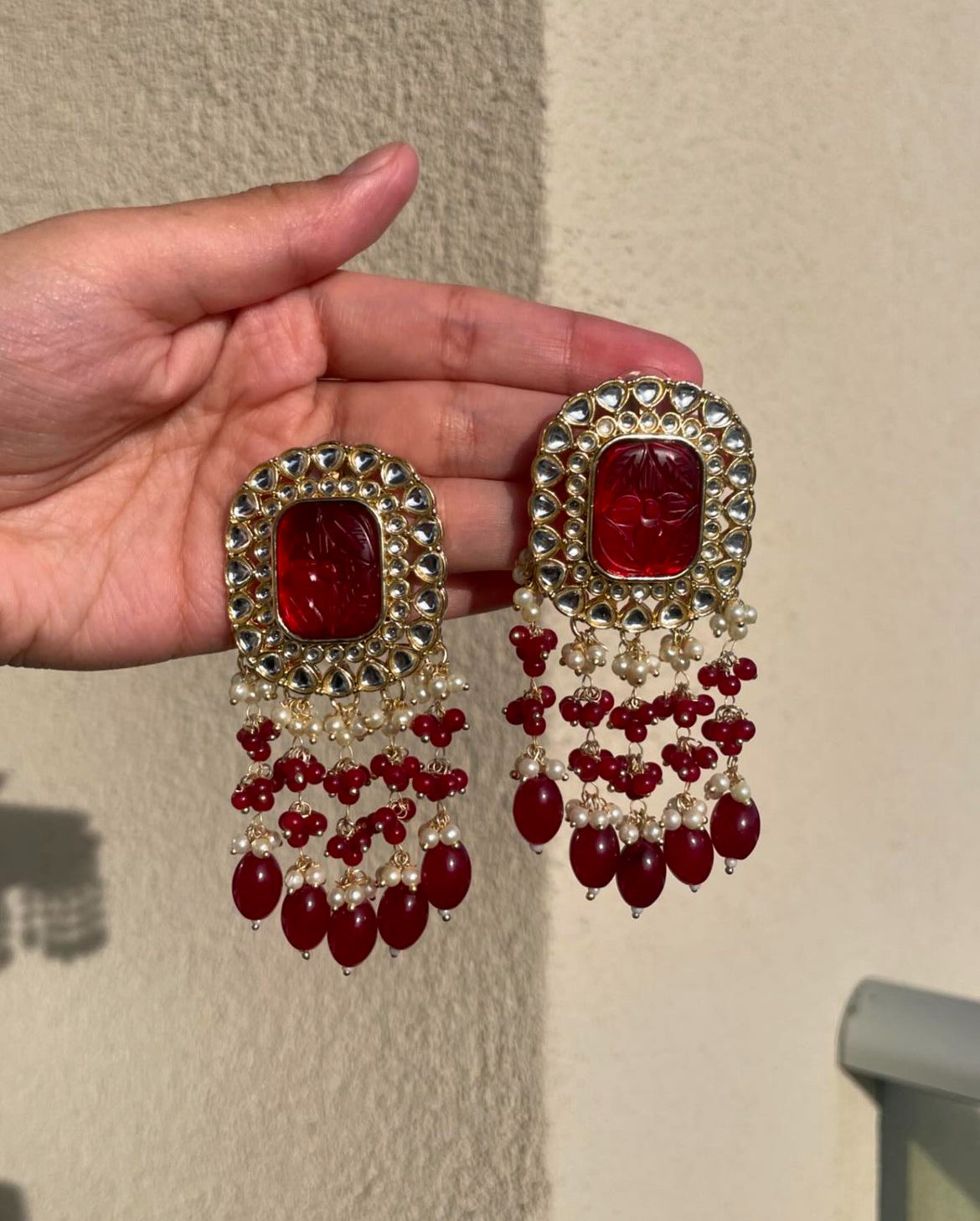 ✨Kundan Stud Style Earrings✨