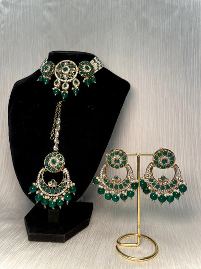 ✨Pearl Kundan Choker Sets✨