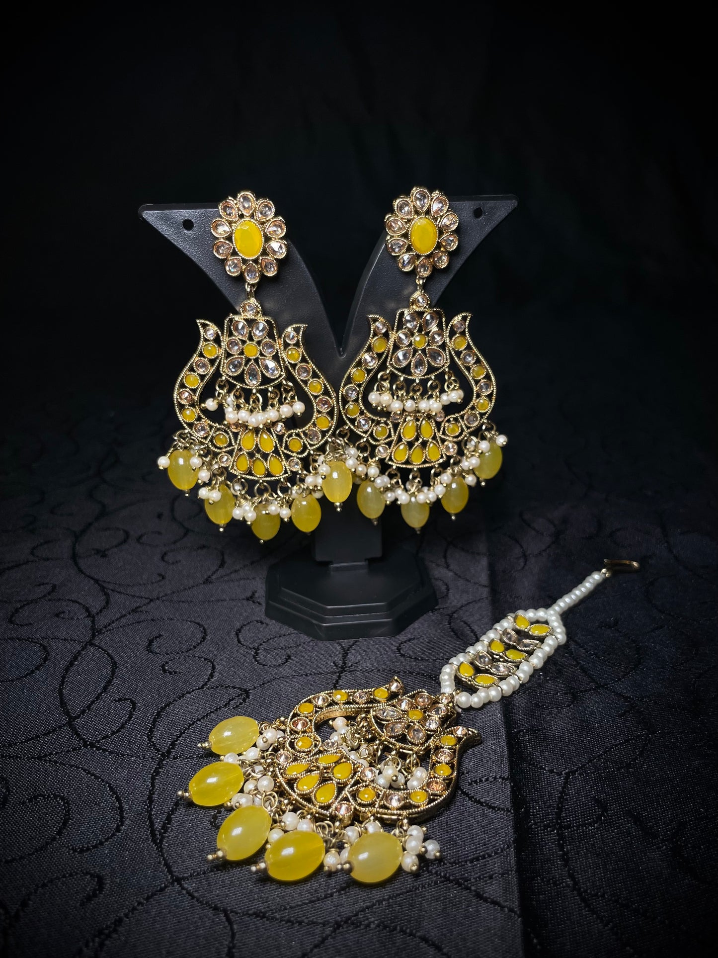 ✨Indian Polki Tikka Set✨