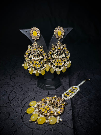 ✨Indian Polki Tikka Set✨