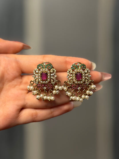 AD Stud Earrings