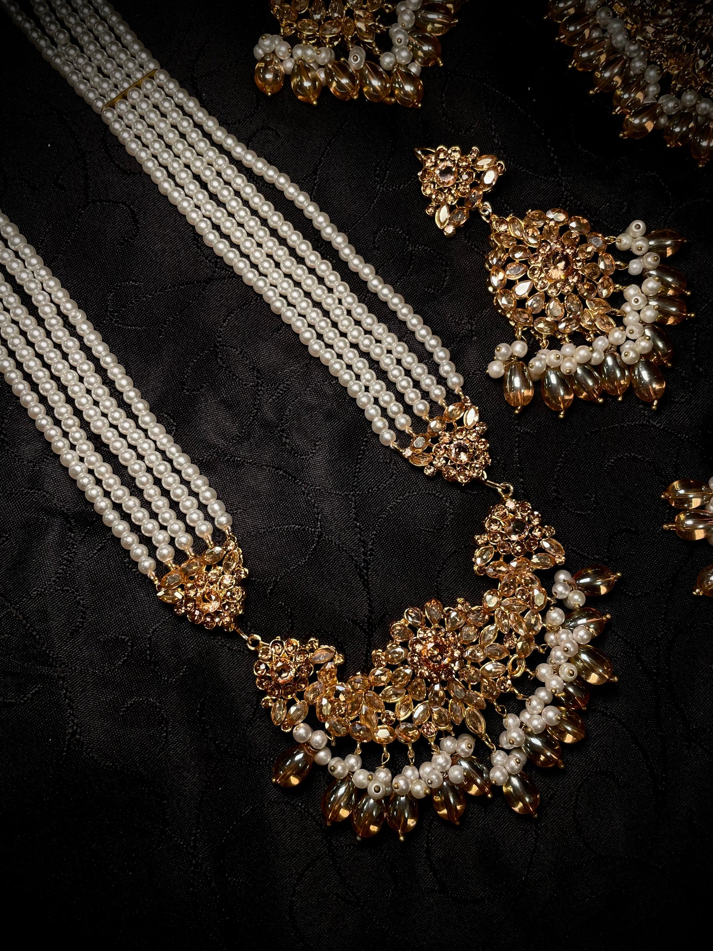 ✨Pakistani Zircon Bridal Choker & Maala Set✨