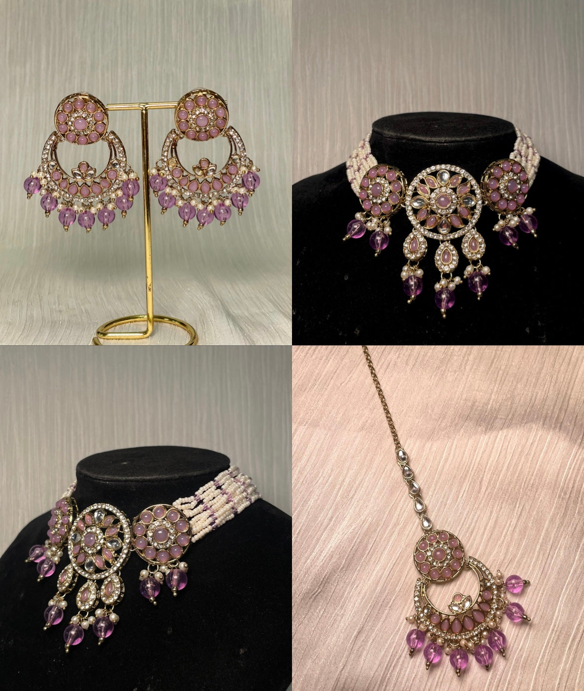 ✨Pearl Kundan Choker Sets✨