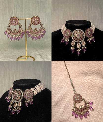 ✨Pearl Kundan Choker Sets✨
