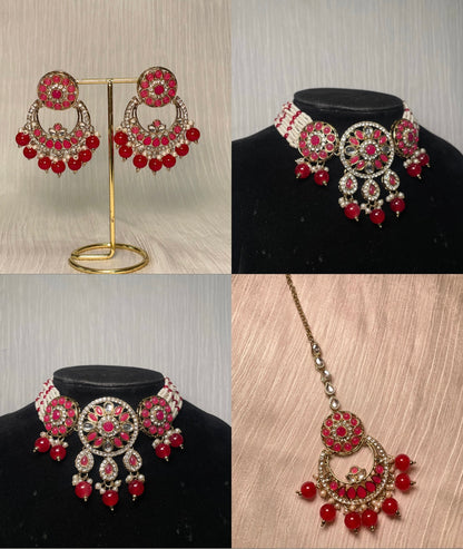 ✨Pearl Kundan Choker Sets✨