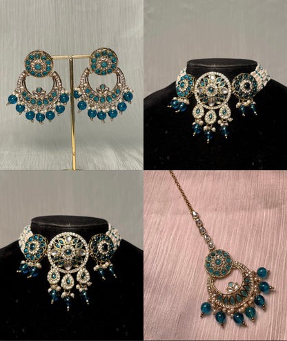 ✨Pearl Kundan Choker Sets✨