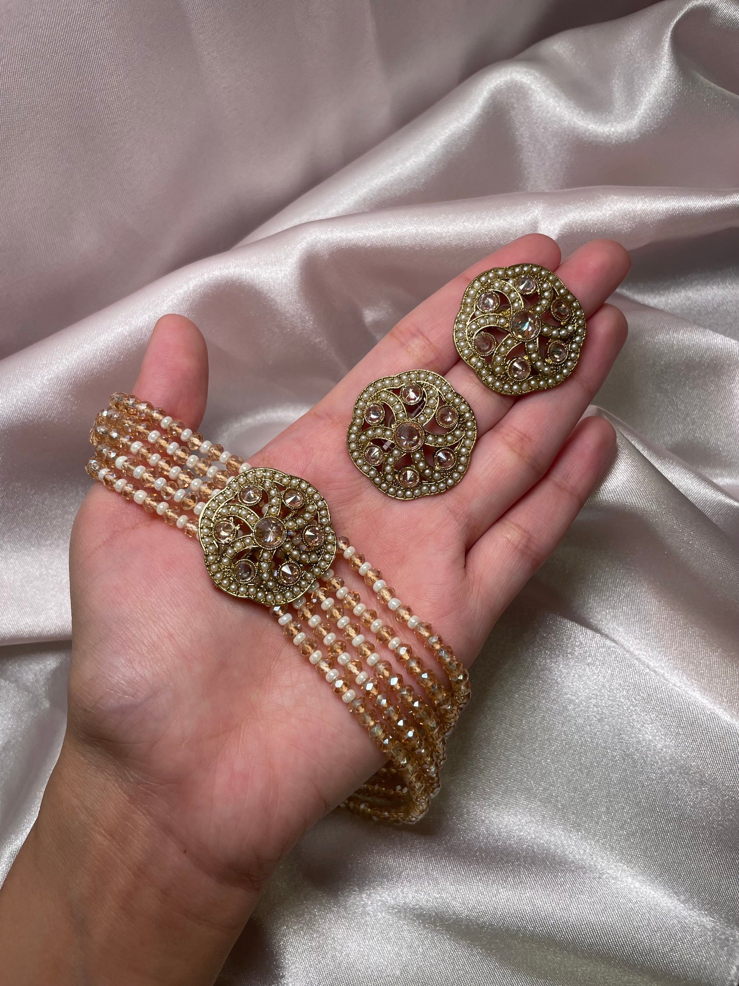 ✨Polki Choker & Stud Set✨