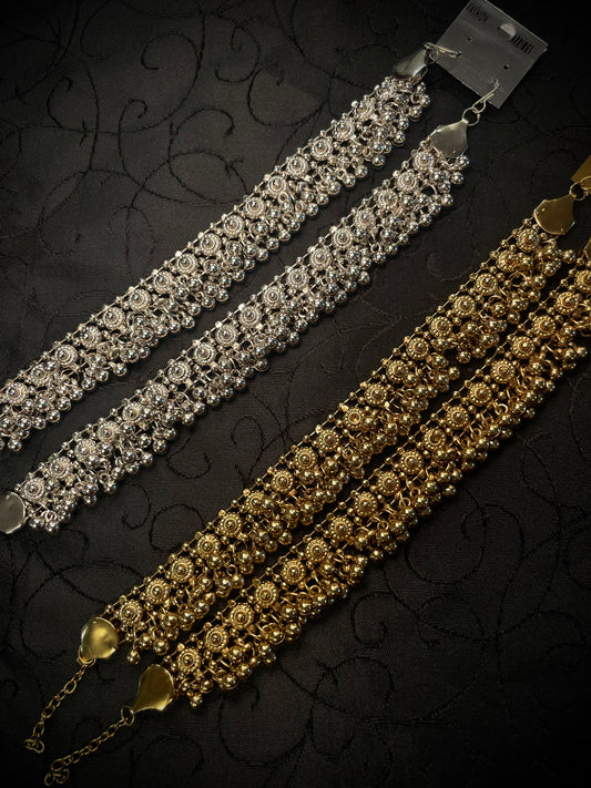 Indian Style Oxidize Anklets