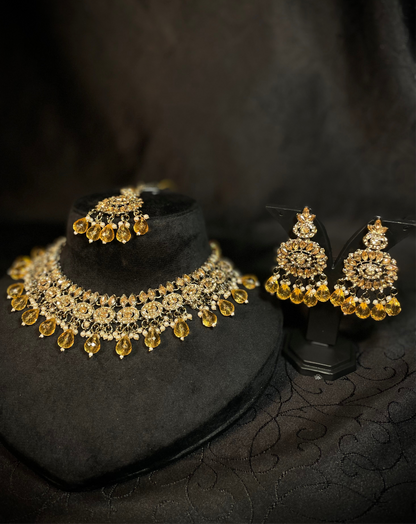 Stone Necklace Set