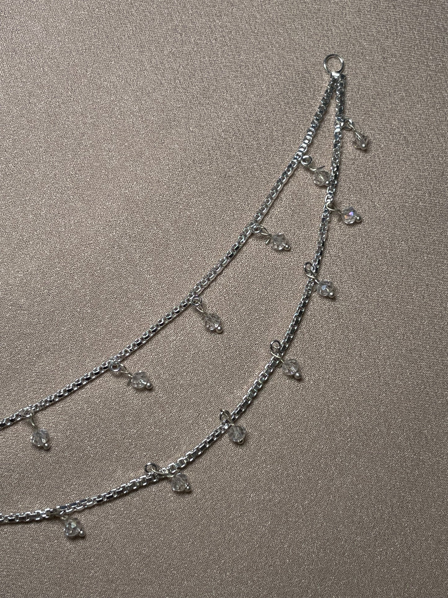 ✨Mini Nose Ring w/Double Chain✨