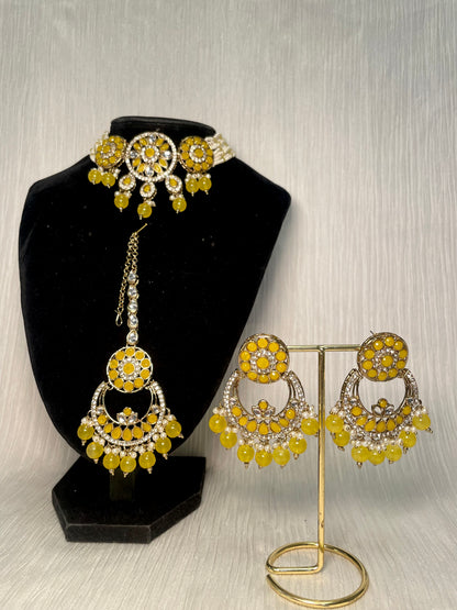 ✨Pearl Kundan Choker Sets✨