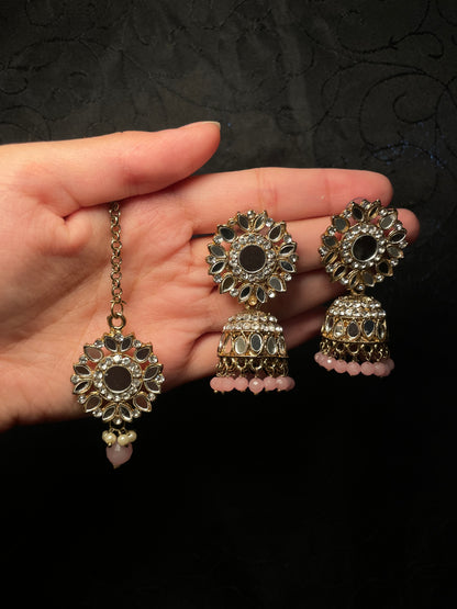 Mirror Jumka Tikka Sets