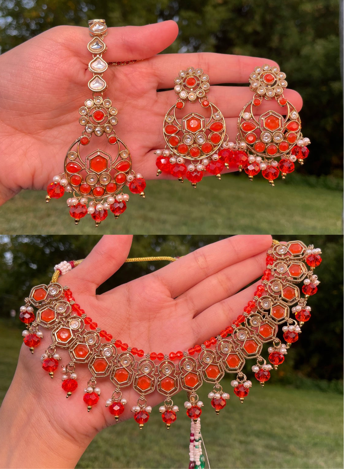 ✨Kundan Necklace Set✨