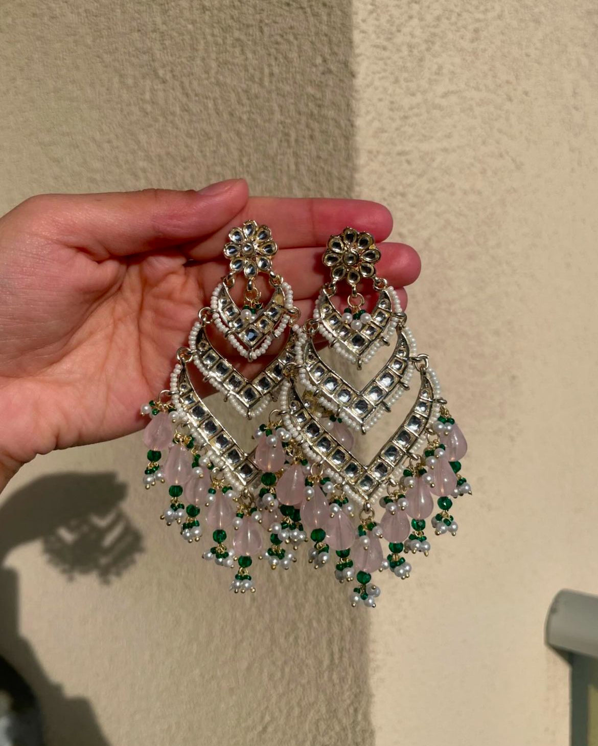 ✨Kundan Chandelier Earrings✨